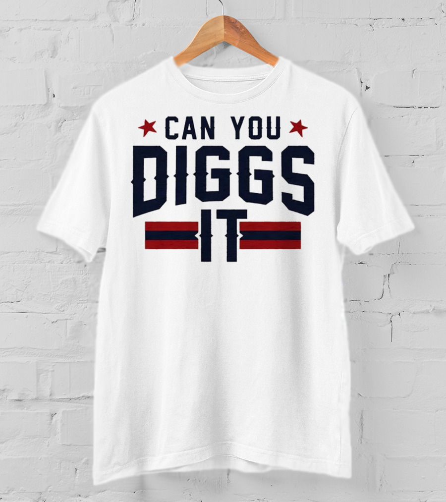Can You Diggs It Meme Red Blue Star Stripes T-Shirt