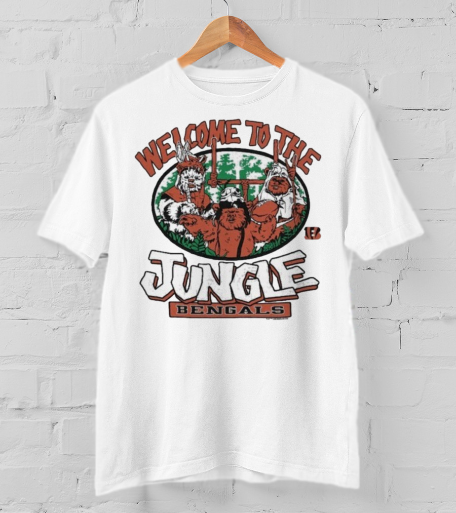 Welcome To The Jungle Bengals Star Wars X NFL Crossover T-Shirt