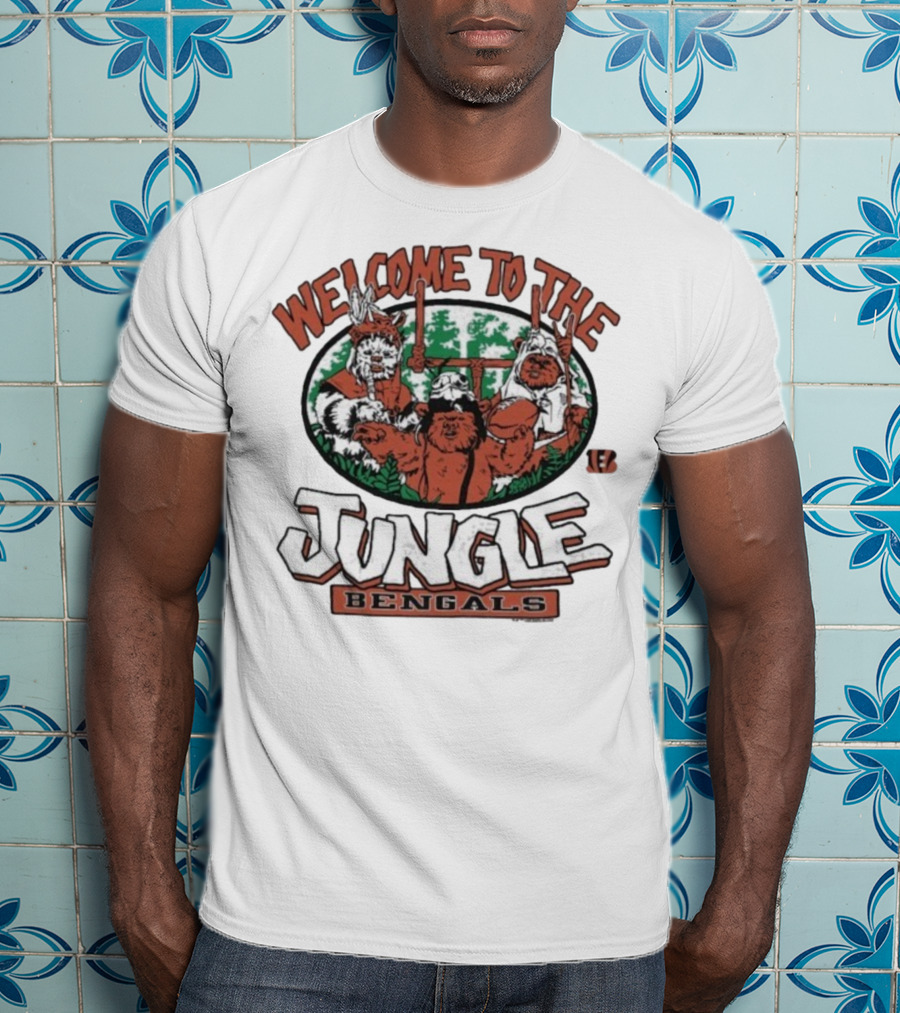 Welcome To The Jungle Bengals Star Wars X NFL Crossover T-Shirt