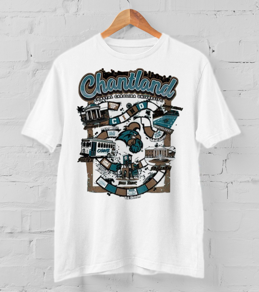Chantland Coastal Carolina University Chanticleers CINO Gameday T-Shirt