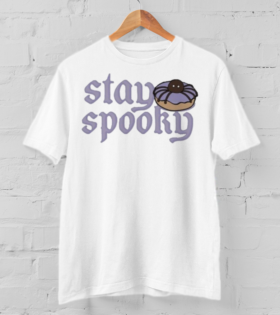 Stay Spooky Dunkin’ Donuts Halloween Donut Design T-Shirt