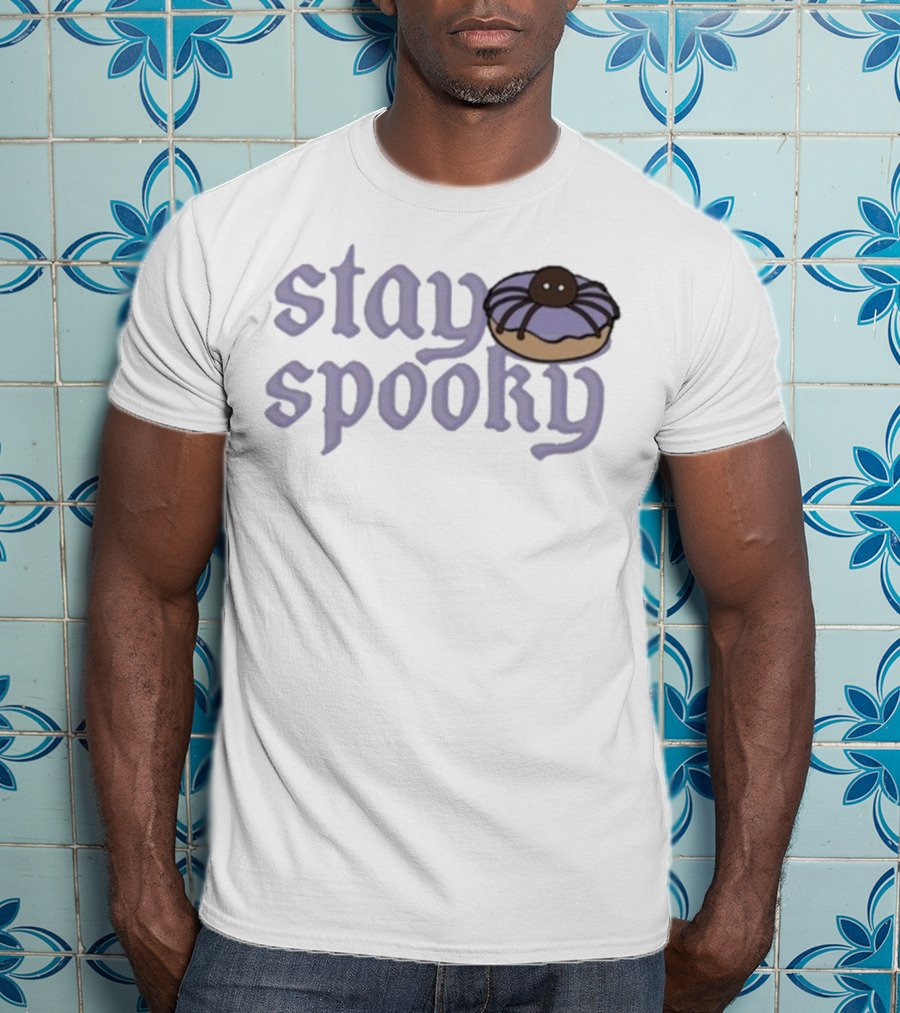 Stay Spooky Dunkin’ Donuts Halloween Donut Design T-Shirt