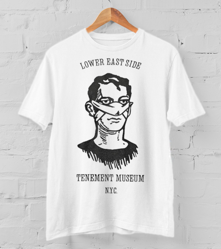 Lower East Side Tenement Museum NYC Vintage Portrait T-Shirt