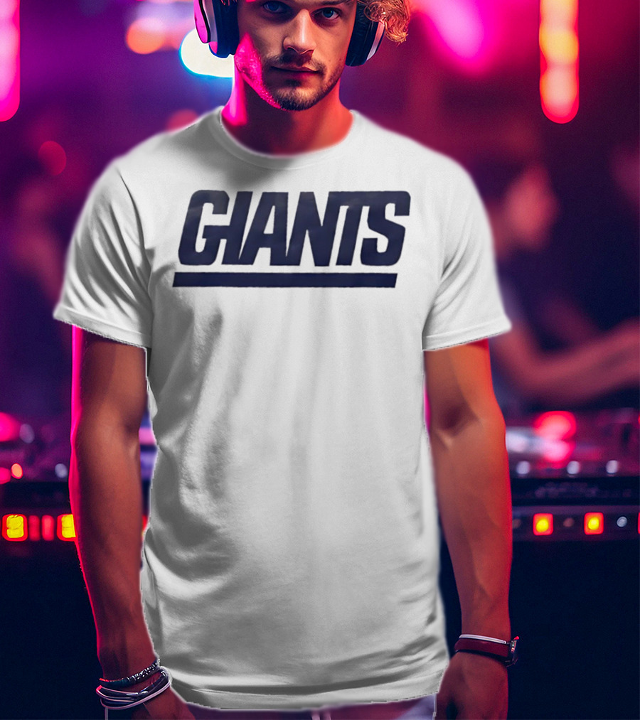 New York Giants Classic Symbol Navy Blue T-Shirt