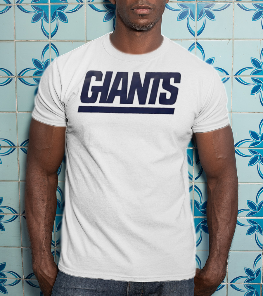 New York Giants Classic Symbol Navy Blue T-Shirt