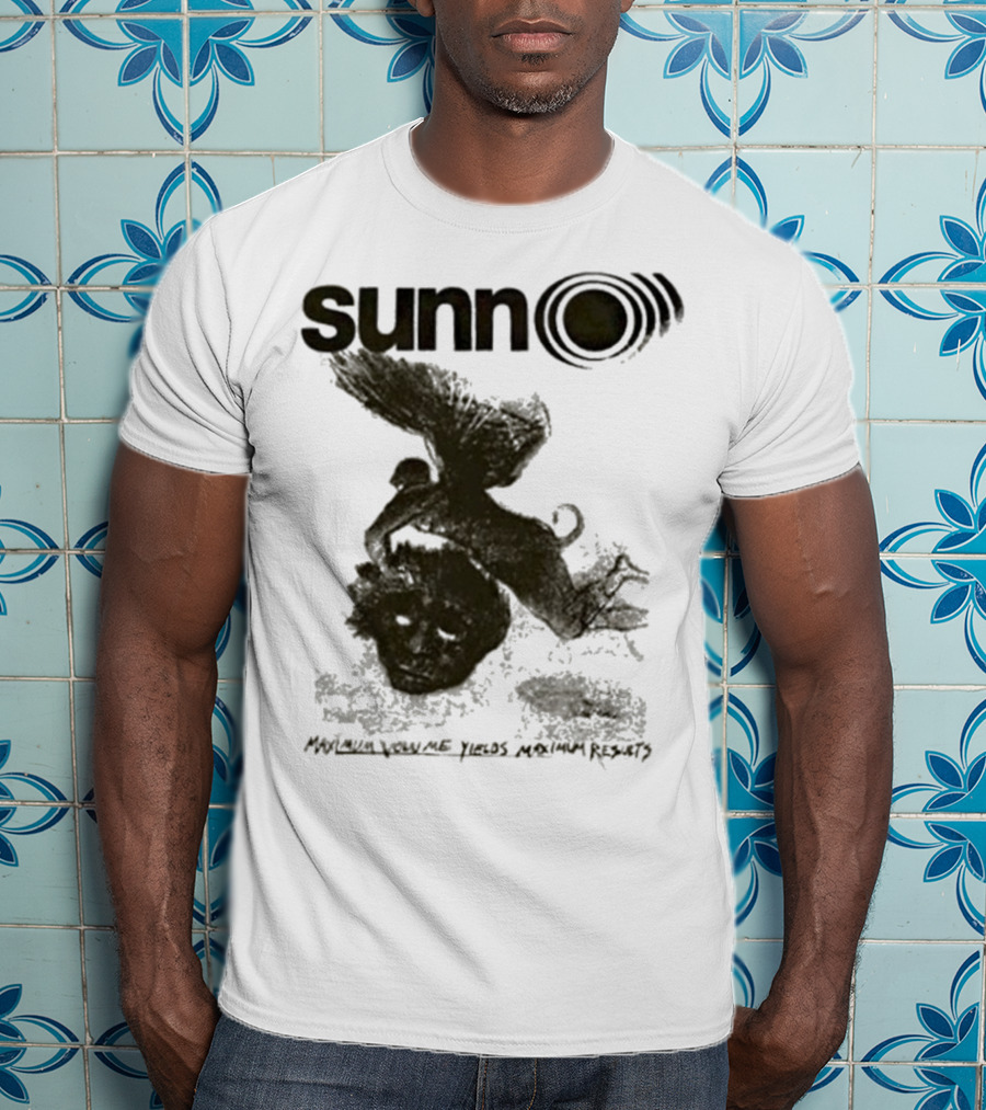 Sunn O))) Maximum Volume Angel Head Tour 2012 2013 US Japan EU T-Shirt