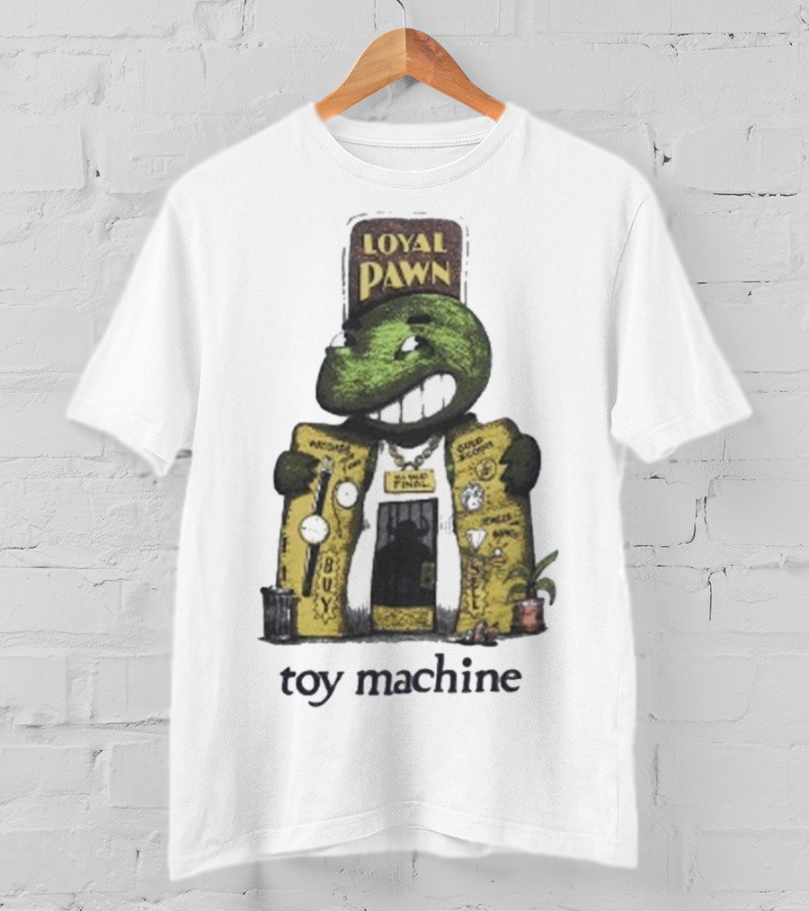 Toy Machine Loyal Pawn Frog With Open Jacket T-Shirt