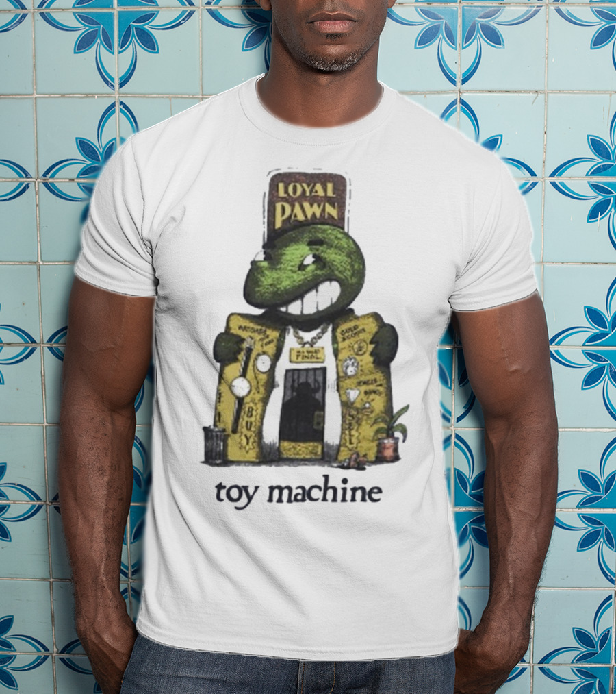 Toy Machine Loyal Pawn Frog With Open Jacket T-Shirt