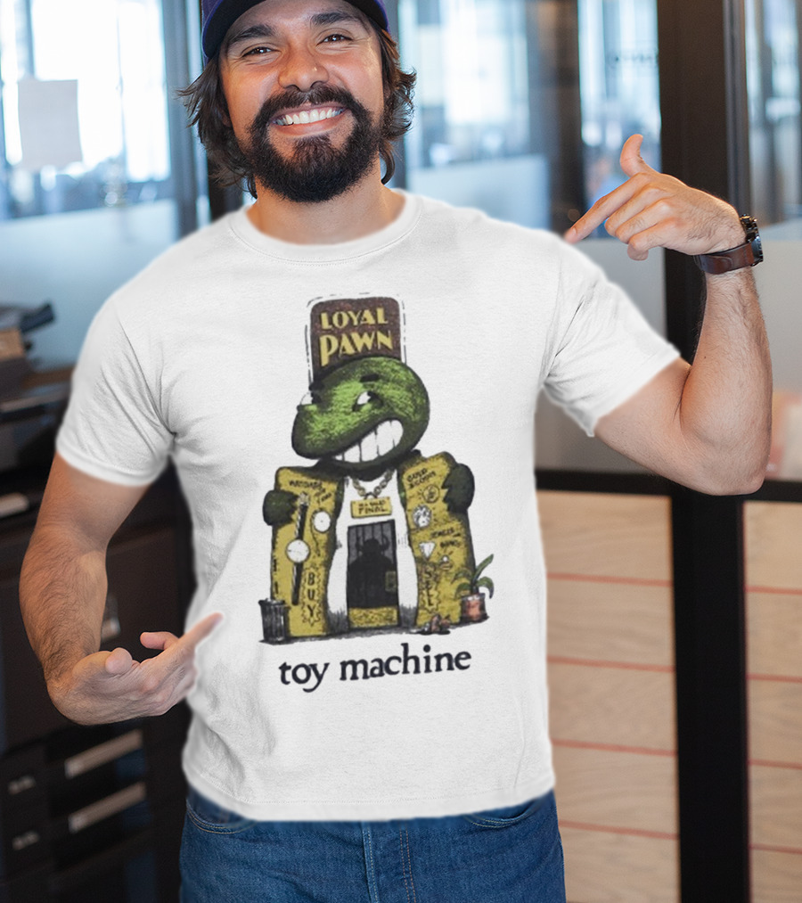 Toy Machine Loyal Pawn Frog With Open Jacket T-Shirt