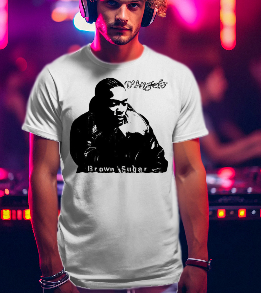 D’Angelo Brown Sugar 90s R&B 2000s Music Retro Style T-Shirt