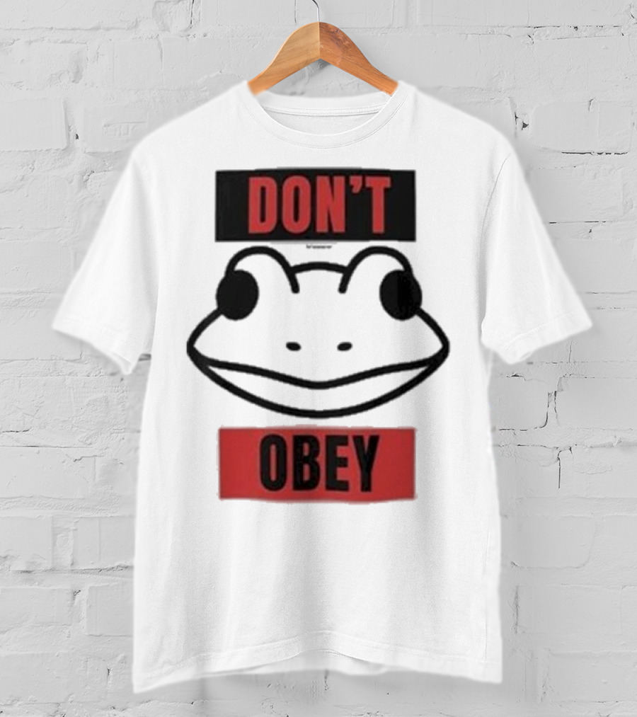 Don’t Obey Frog Resistance Portland T-Shirt