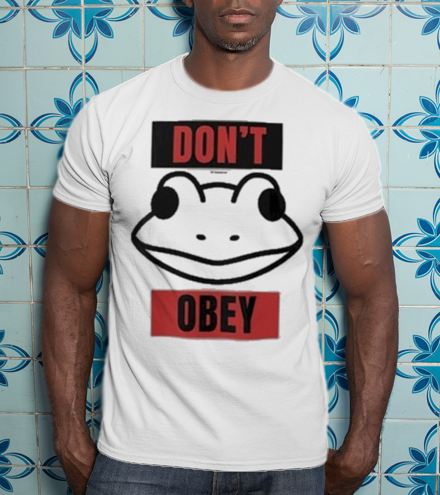 Don’t Obey Frog Resistance Portland T-Shirt