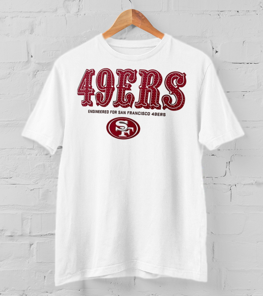 George Kittle Engineered For San Francisco 49ers 49ERS SF T-Shirt