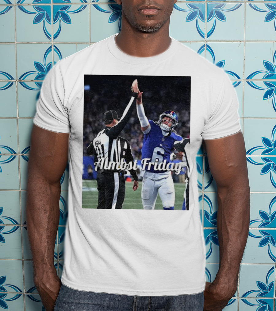 Almost Friday Jaxson Dart High Five Celebration T-Shirt