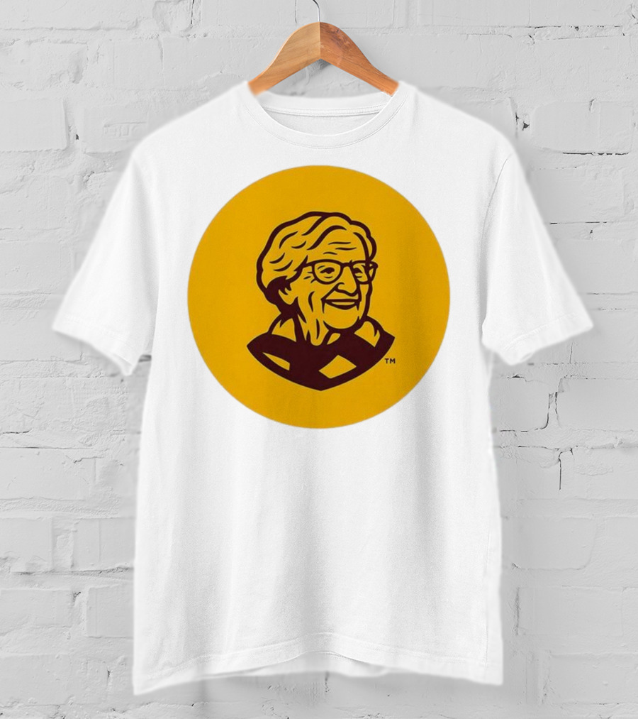 Loyola Chicago Sister Jean Trademark Icon Yellow T-Shirt