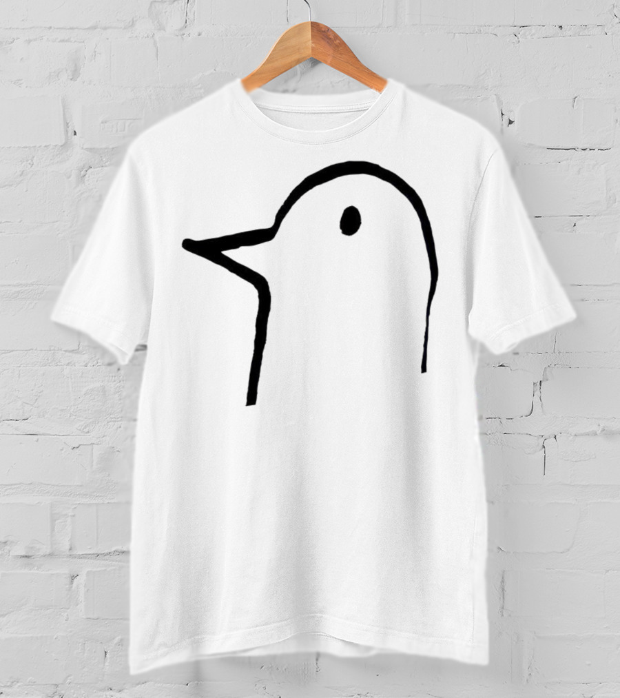 Oyasumi Punpun Iconic Bird Sketch Manga Symbol T-Shirt