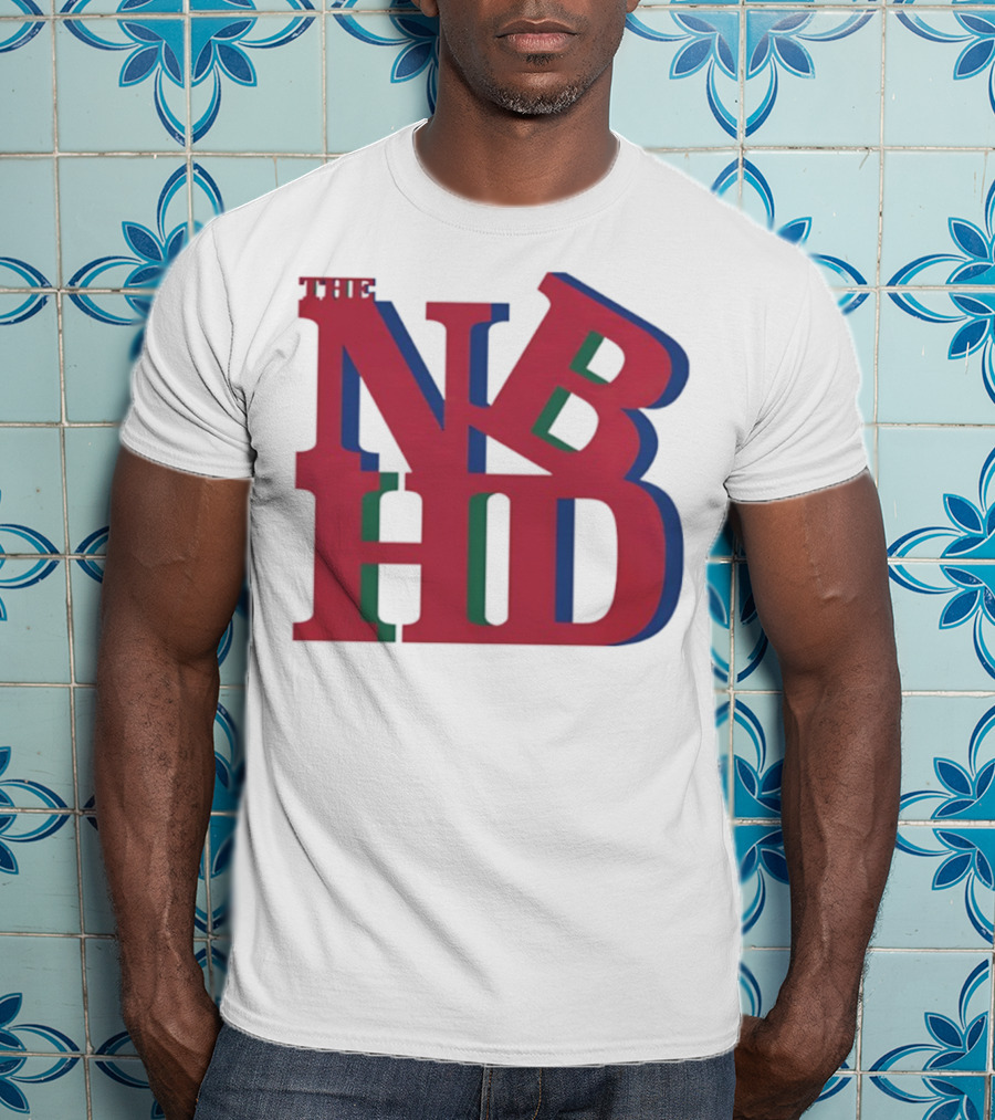 The Neighbourhood NBHD Text Layered Style T-Shirt