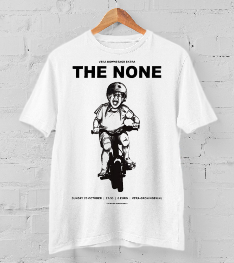 The None Oct 26 2025 Groningen NL Biker Design T-Shirt