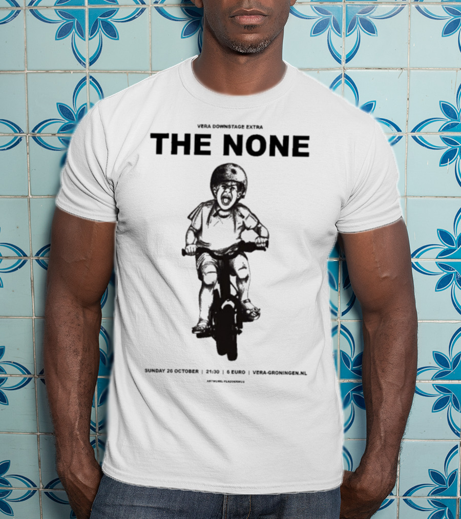 The None Oct 26 2025 Groningen NL Biker Design T-Shirt