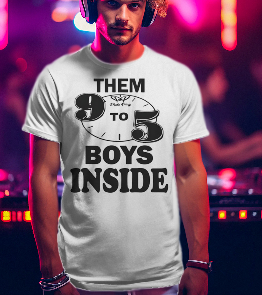 Them 9 To 5 Boys Inside Face T-Shirt
