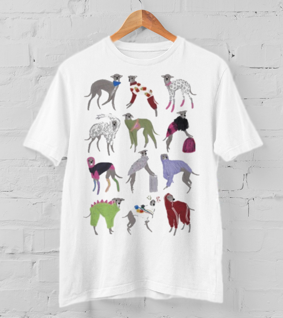 Tika The Iggy Fashion Dogs In Colorful Outfits T-Shirt