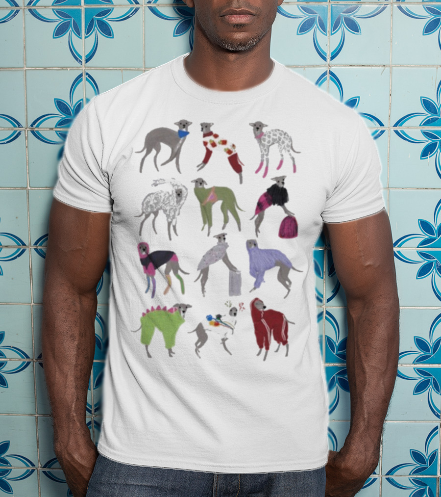 Tika The Iggy Fashion Dogs In Colorful Outfits T-Shirt