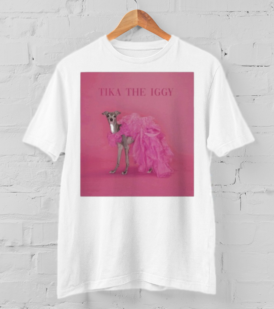 Tika The Iggy Pink Ruffle Fashion Tour T-Shirt