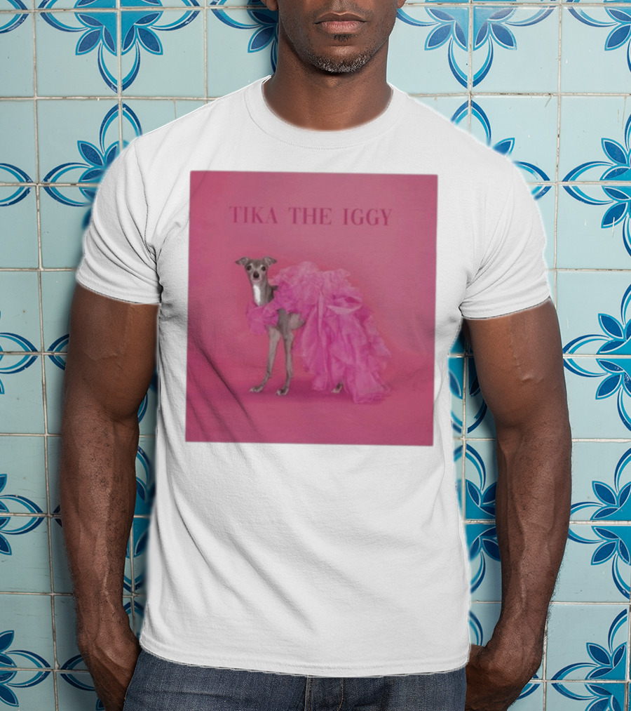 Tika The Iggy Pink Ruffle Fashion Tour T-Shirt