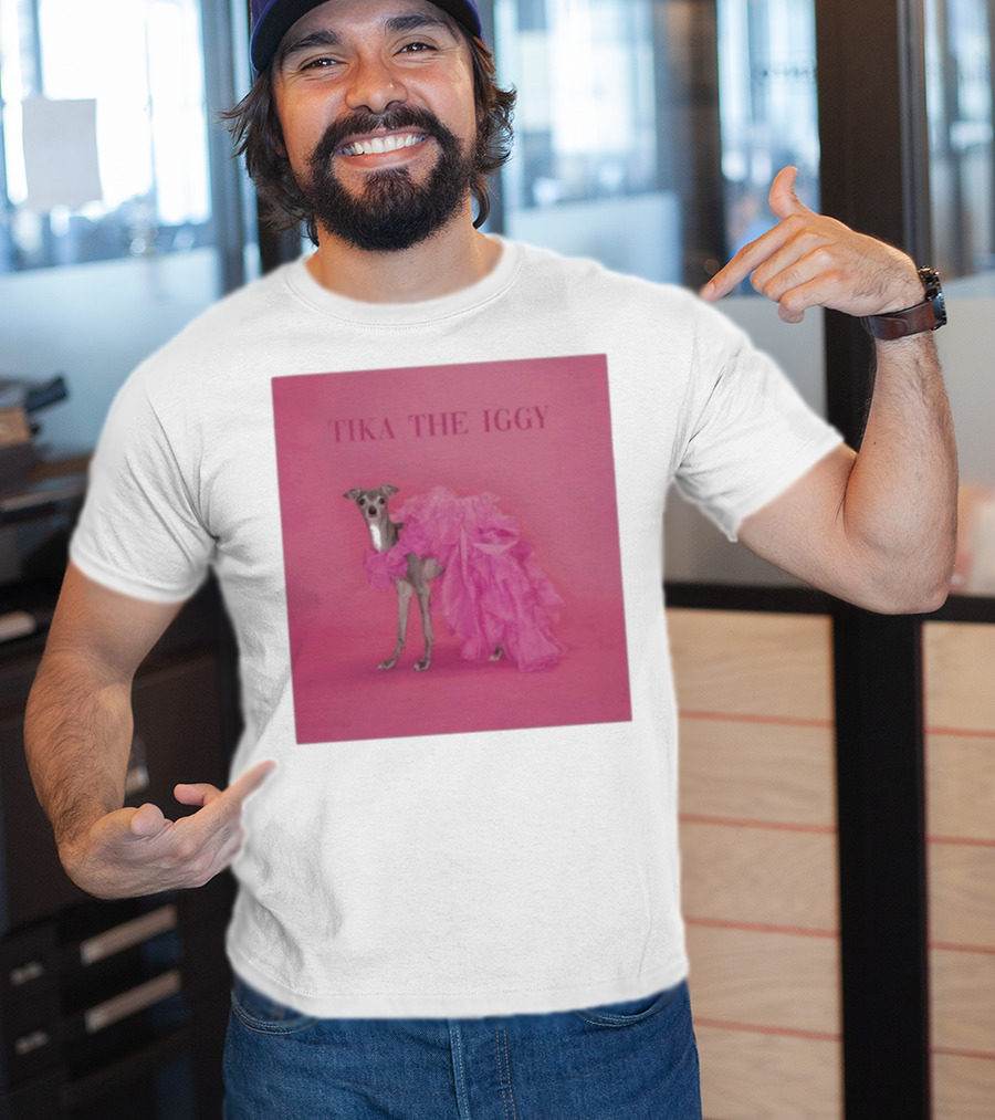 Tika The Iggy Pink Ruffle Fashion Tour T-Shirt