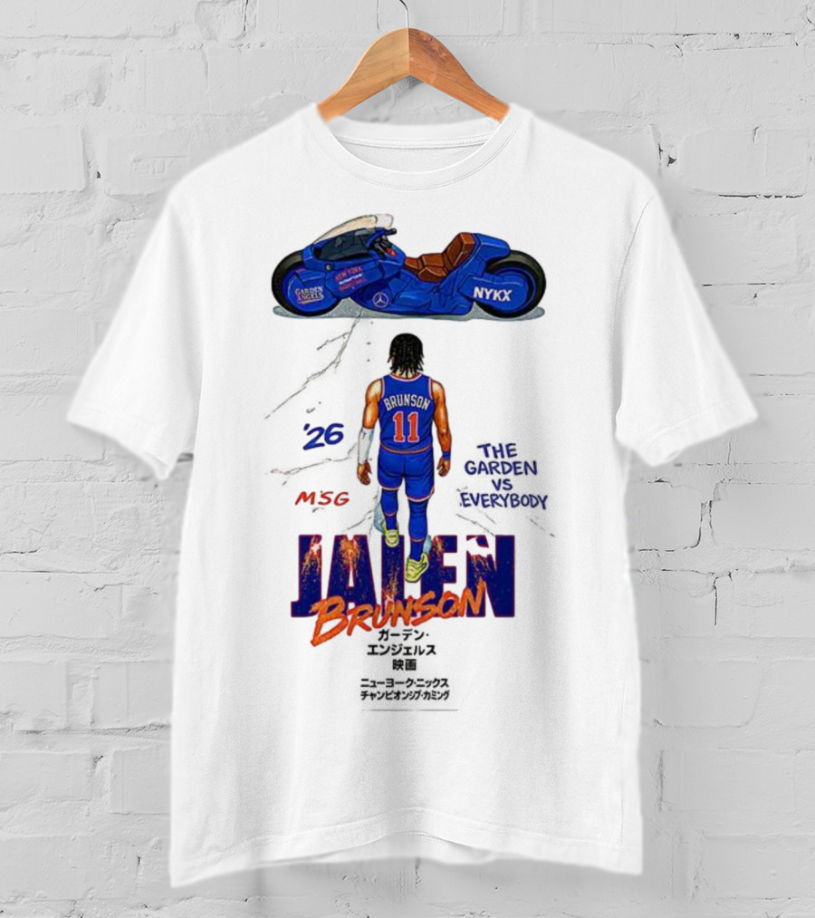AKIRA Jalen Brunson MSG The Garden Vs Everybody NYKX 11 26 T-Shirt