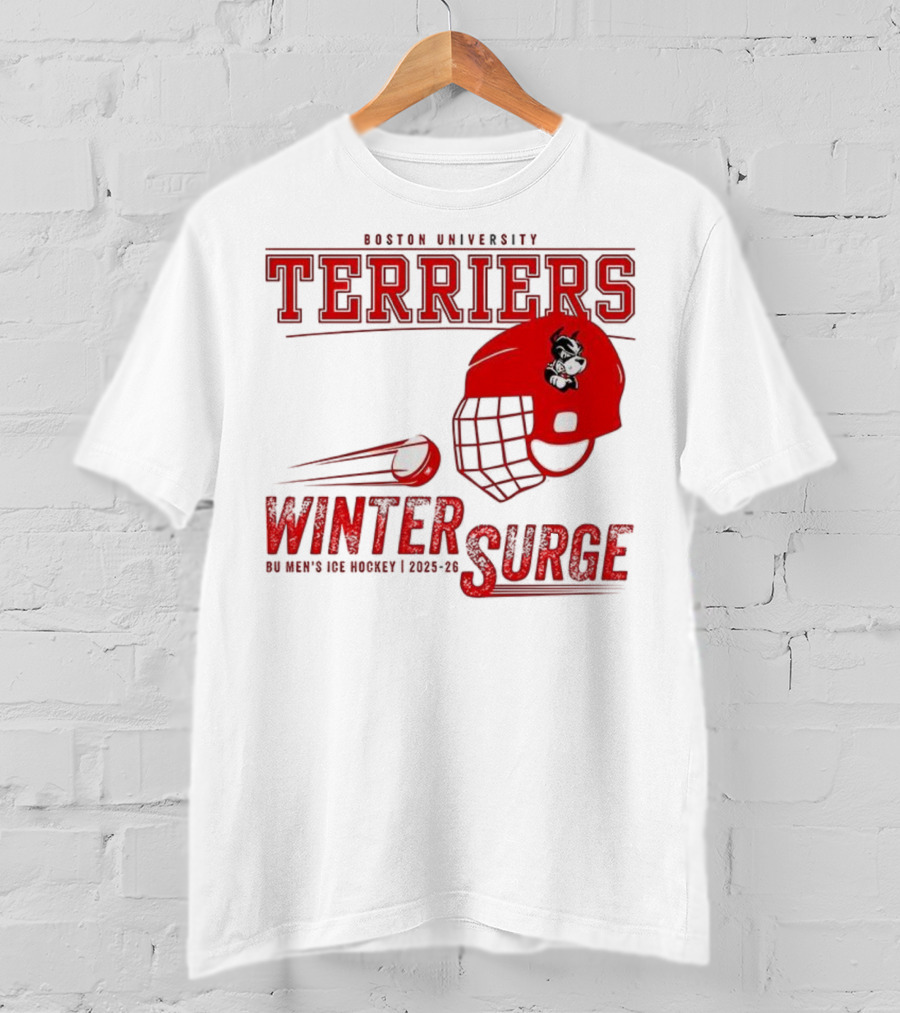 Boston Terriers Hockey Winter Surge 2009-2010 T-Shirt