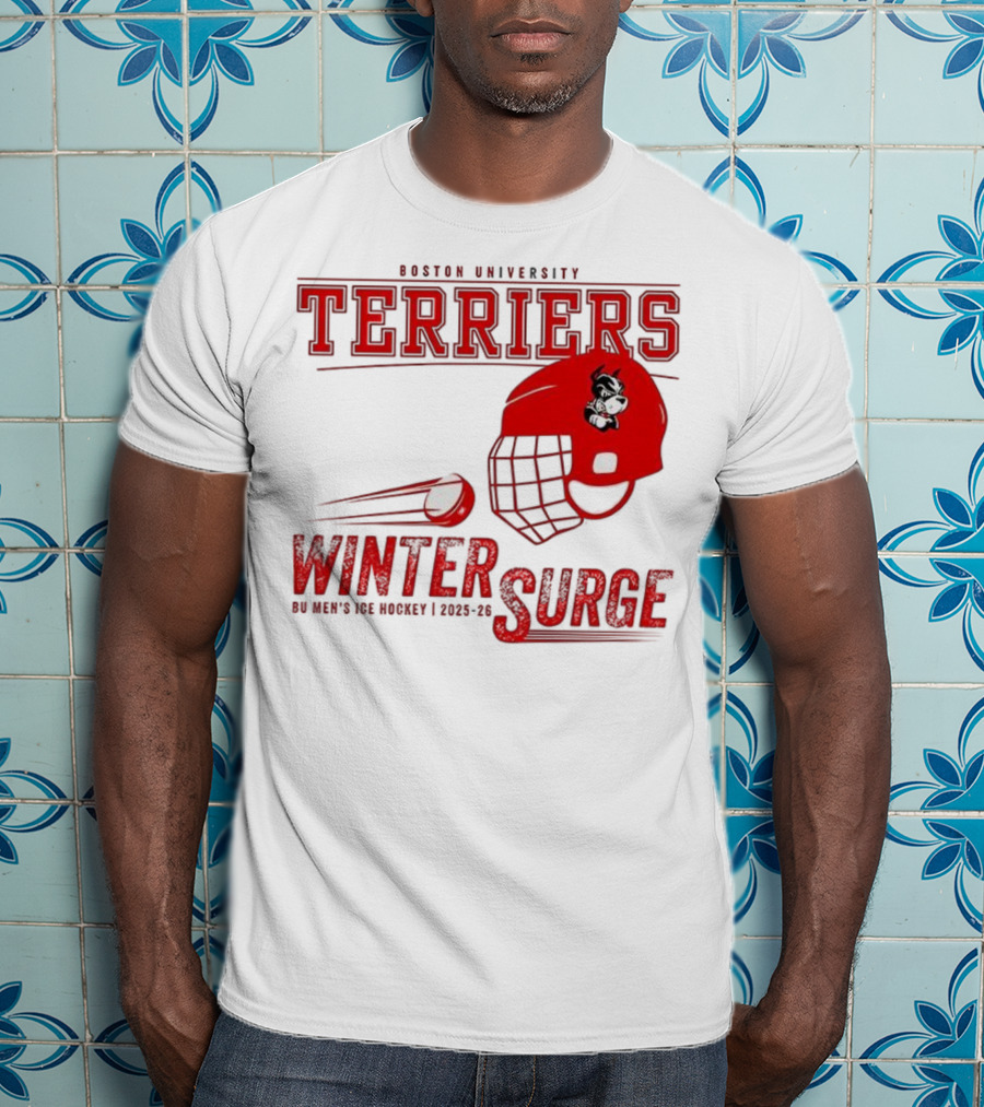 Boston Terriers Hockey Winter Surge 2009-2010 T-Shirt