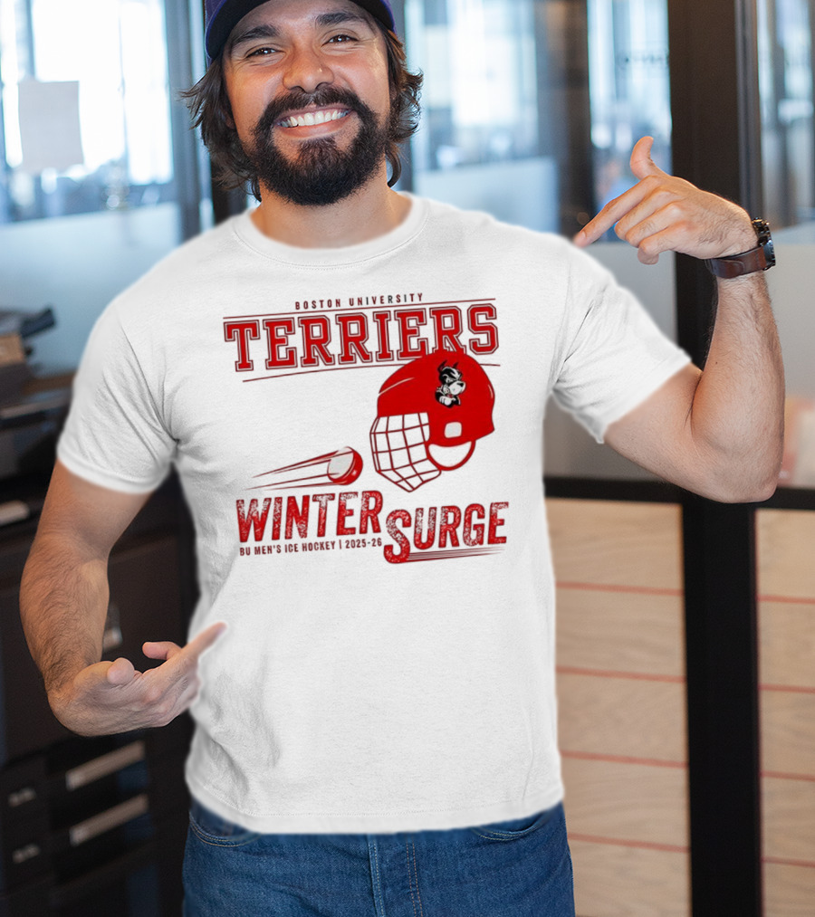 Boston Terriers Hockey Winter Surge 2009-2010 T-Shirt