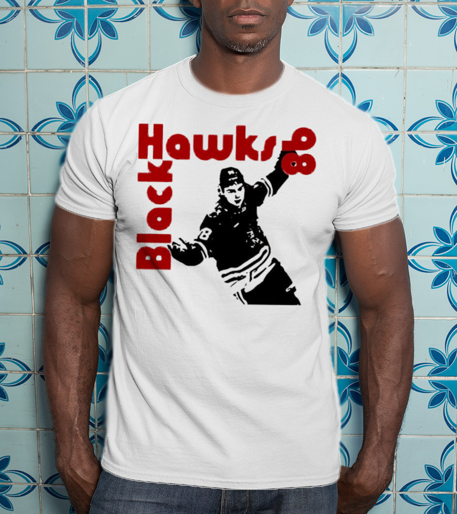 Chicago Blackhawks 98 NHL Hockey Player Celebration T-Shirt