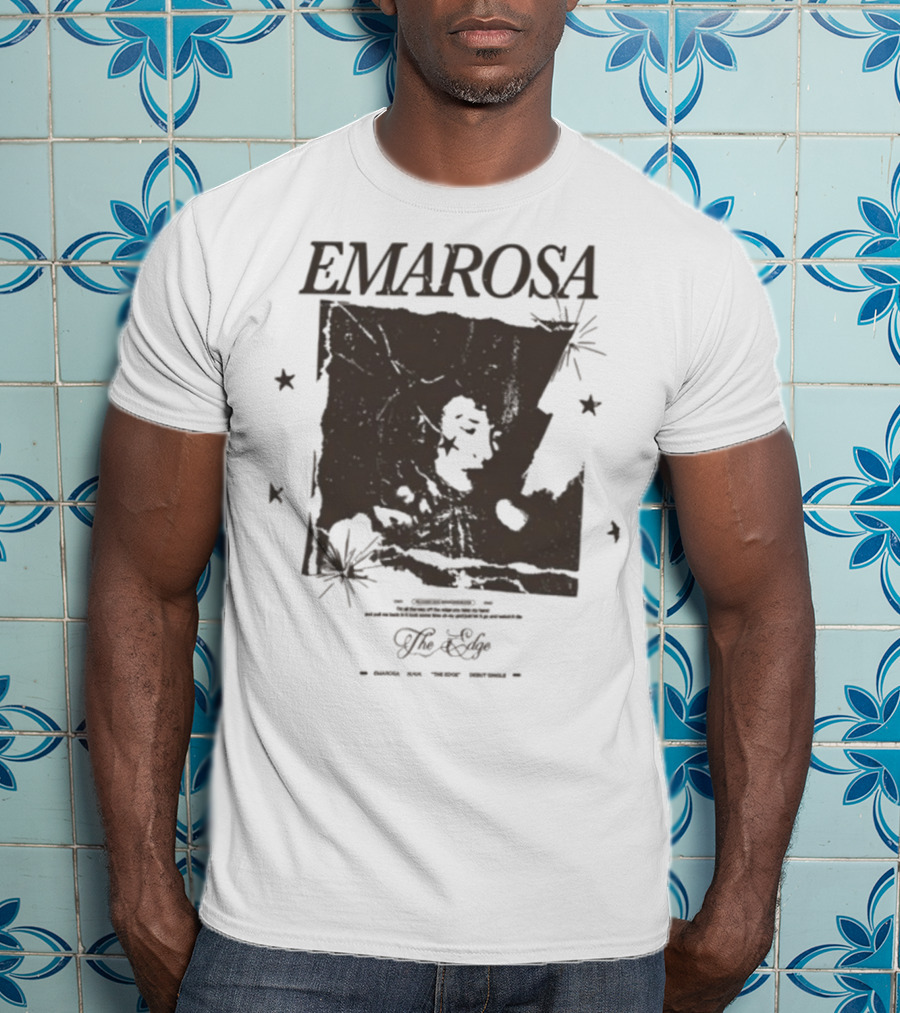 Emarosa The Edge Stars And Map Vintage Style T-Shirt