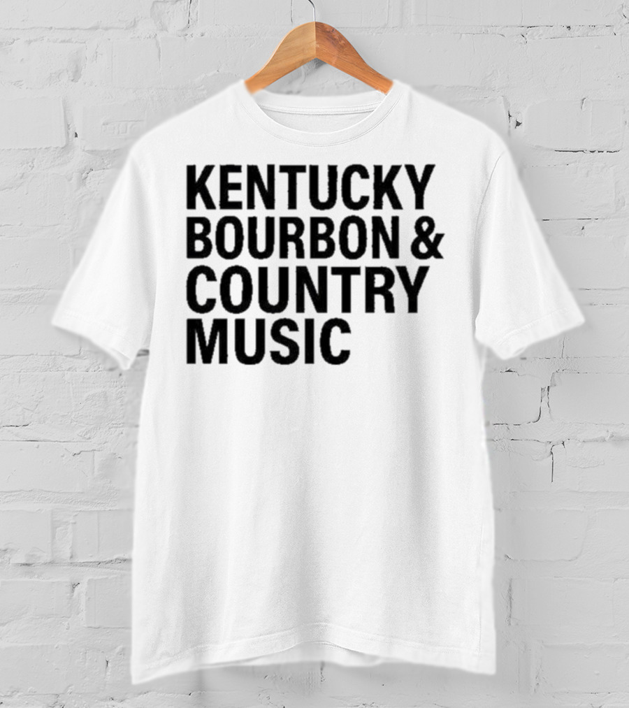 Kentucky Bourbon And Country Music Lover Essentials T-Shirt