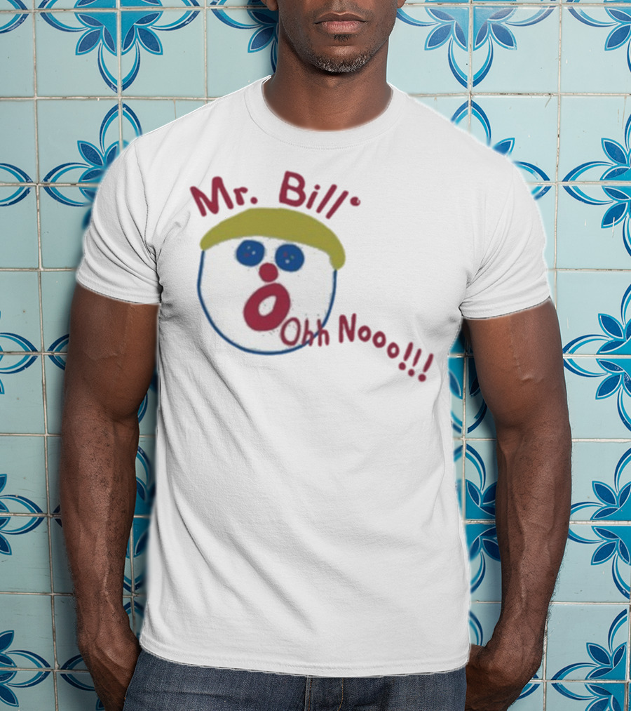 Mr Bill Oh No Oh Nooo Saturday Night Live T-Shirt