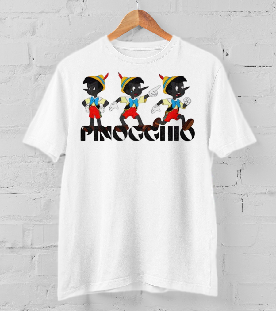 Pinocchio Trio Adventure Classic Disney Character Vintage Style T-Shirt