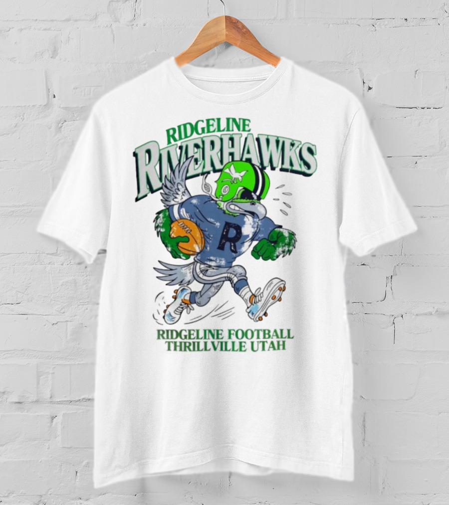 Ridgeline Riverhawks Football Thrillville Utah T-Shirt
