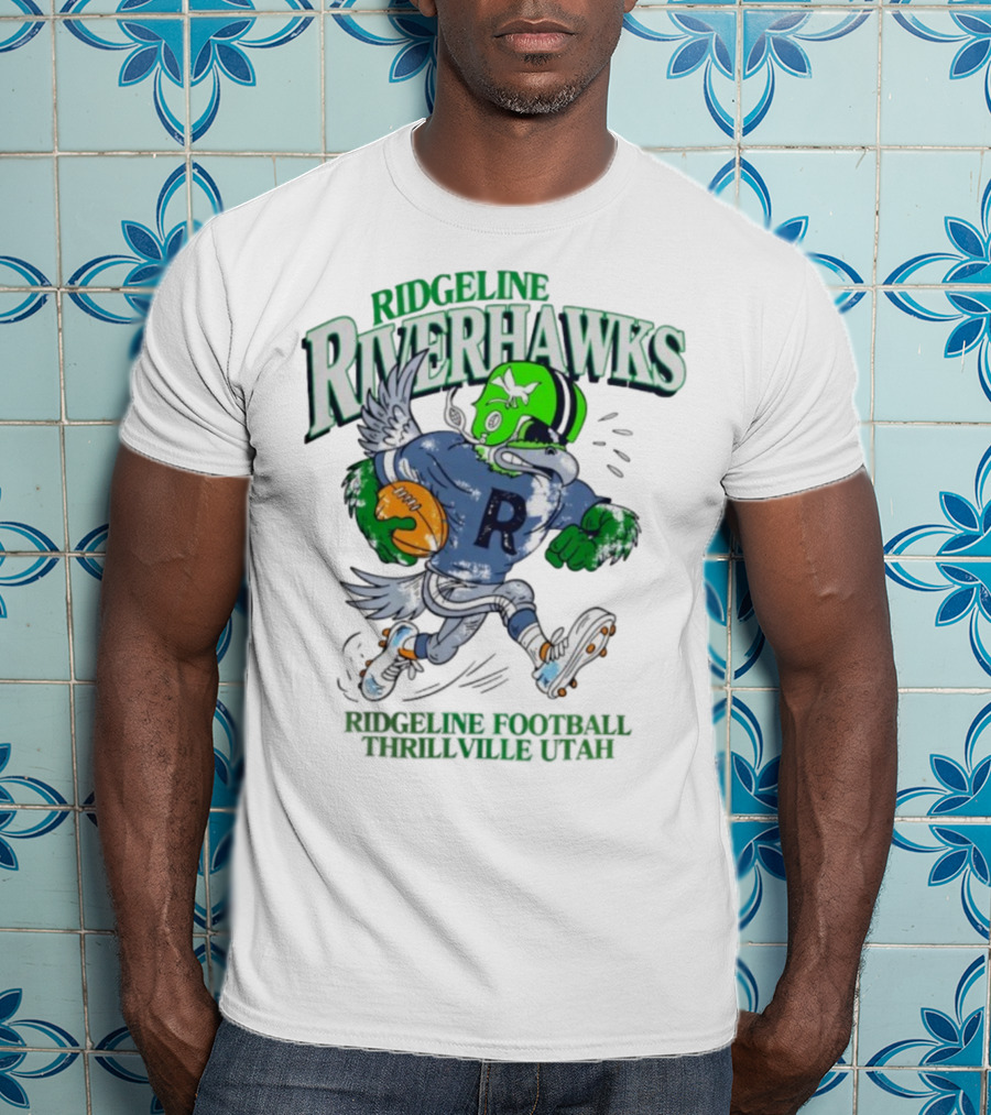 Ridgeline Riverhawks Football Thrillville Utah T-Shirt