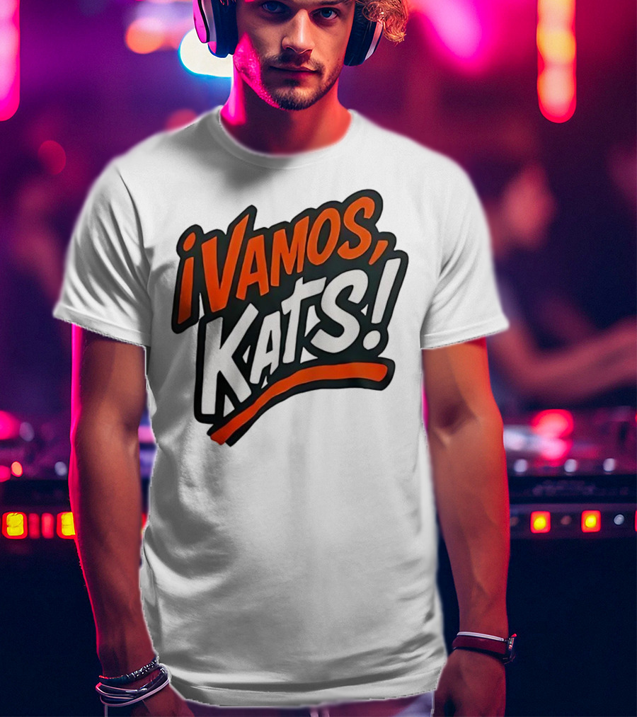 Sam Houston Bearkats Vamos Kats Football Enthusiasts Gear T-Shirt