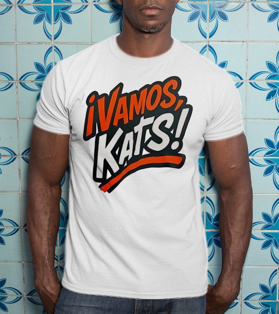 Sam Houston Bearkats Vamos Kats Football Enthusiasts Gear T-Shirt