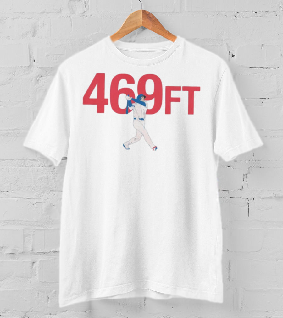 Shohei Ohtani 469FT Los Angeles Dodgers 2025 MLB Baseball T-Shirt