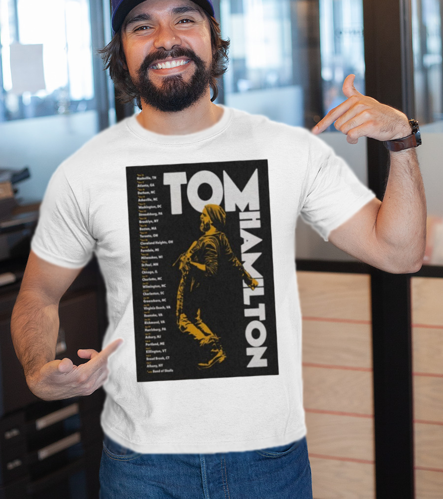 Tom Hamilton Jr Tour 2025 Nashville Atlanta Chicago Brooklyn Dates T-Shirt