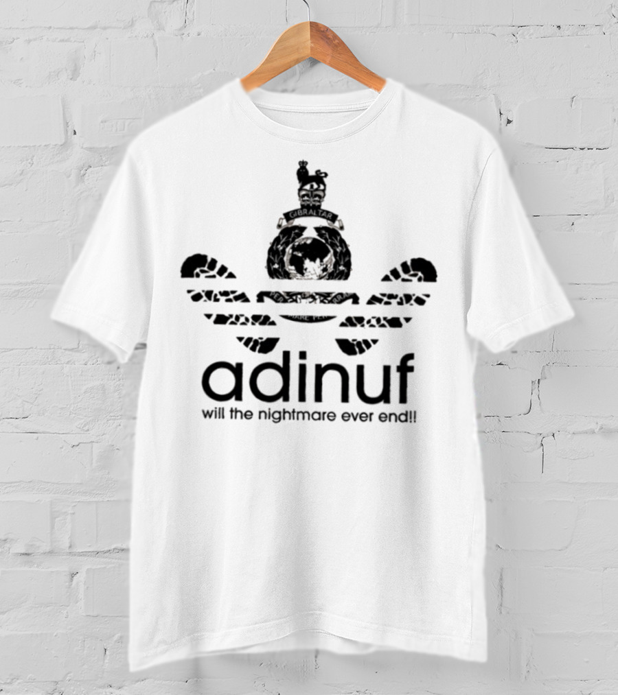 Adinuf Will The Nightmare Ever End KidsTVWorld Mashup T-Shirt