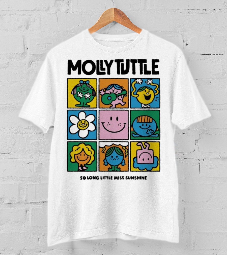 Molly Tuttle So Long Little Miss Sunshine Characters Iconic Pop Art Style T-Shirt