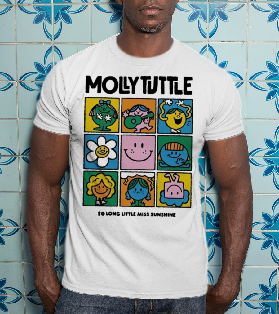 Molly Tuttle So Long Little Miss Sunshine Characters Iconic Pop Art Style T-Shirt
