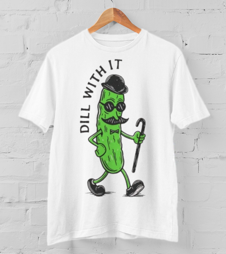 Dill With It Pickle Gentleman's Swagger T-Shirt