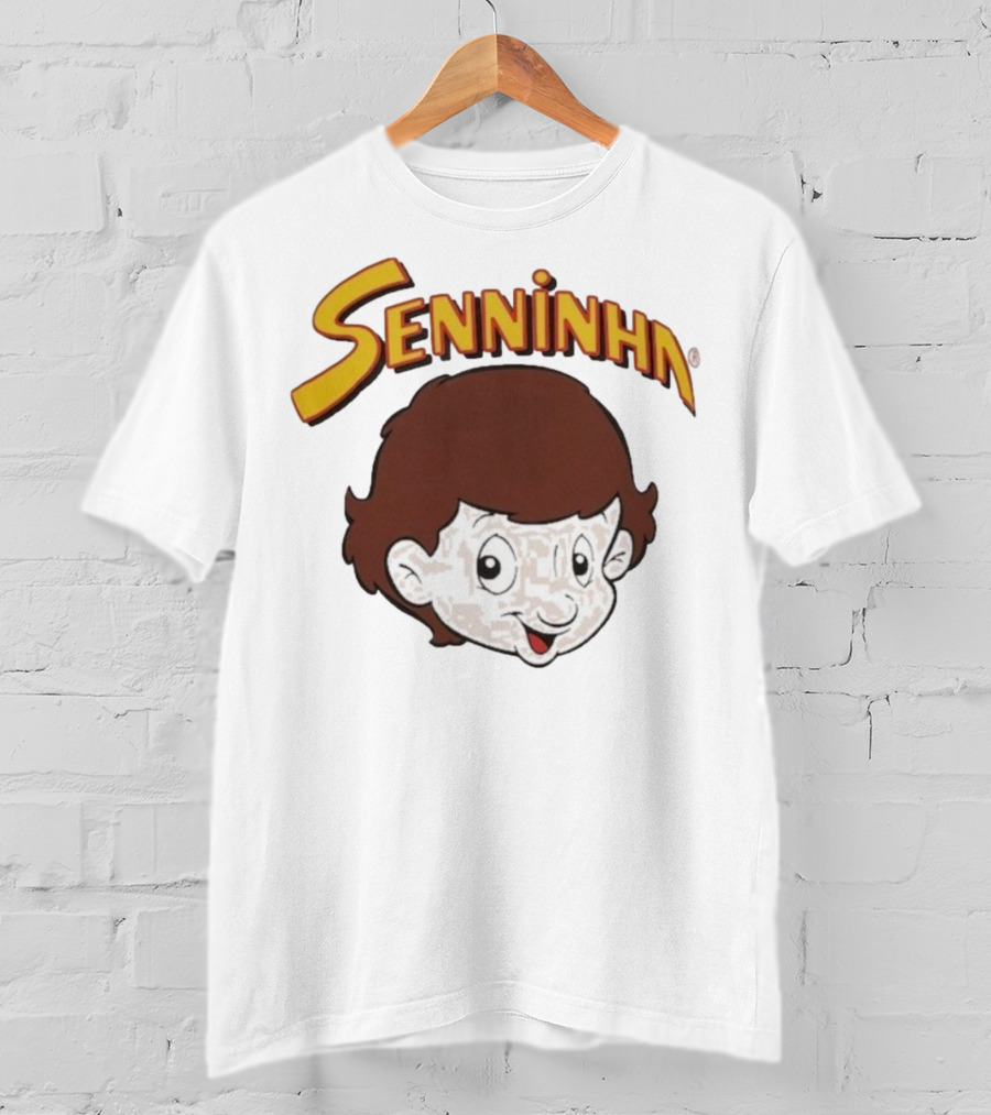 Senninha Ayrton Senna Character Merchandising T-Shirt