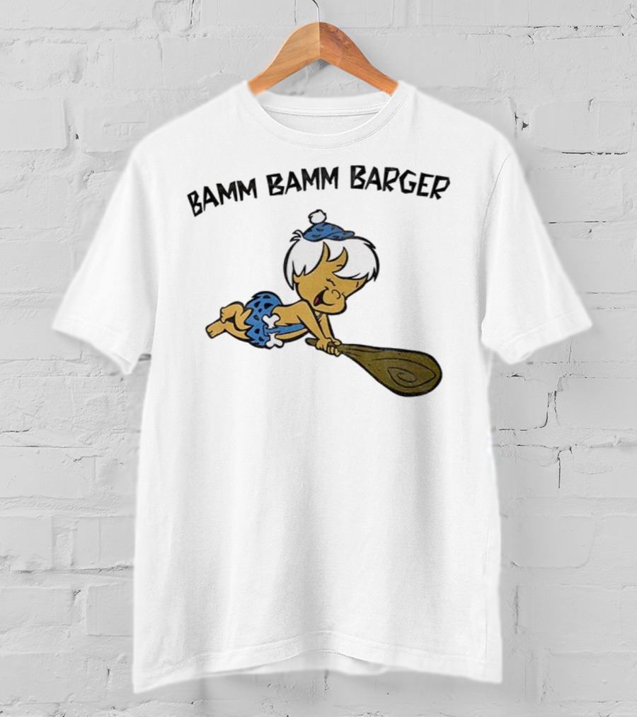 Bamm Bamm Barger The Flintstones Vintage Movie Icon T-Shirt